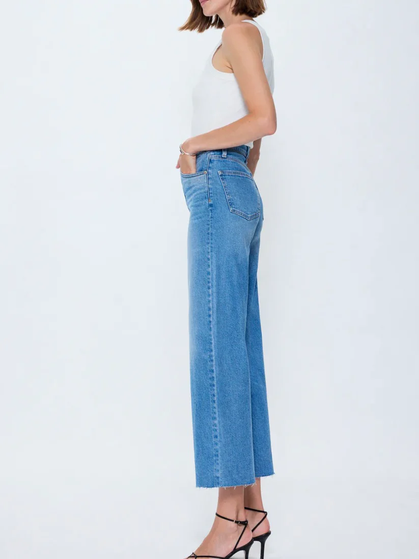 Pistola : Lana Crop Denim - Image 3