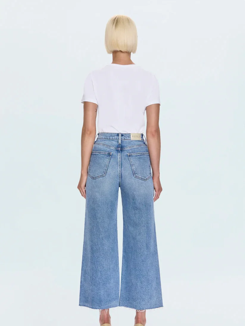 Pistola : Lana Crop Denim - Image 6