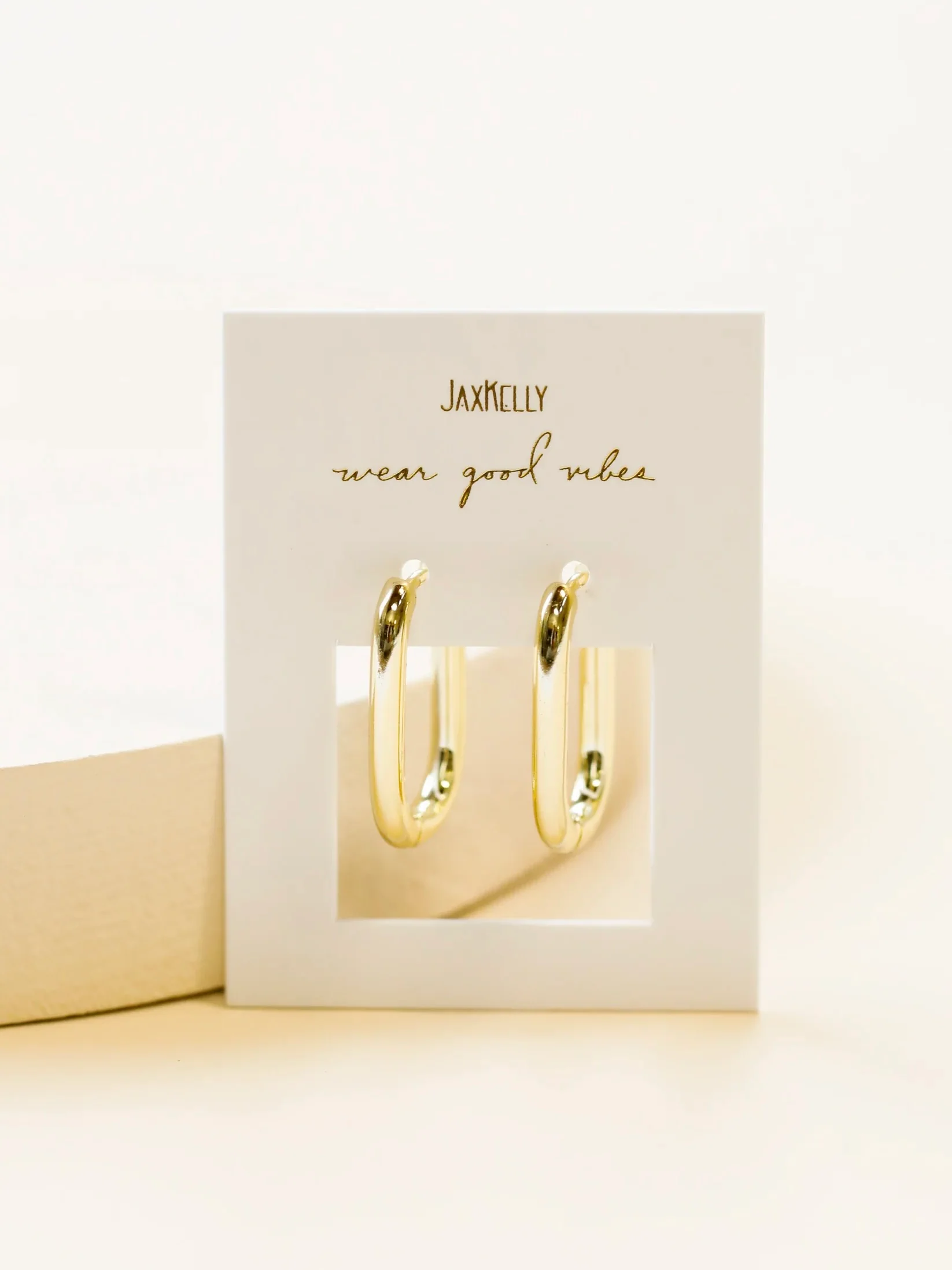 JaxKelly Large Rectangle Hoops - Image 2