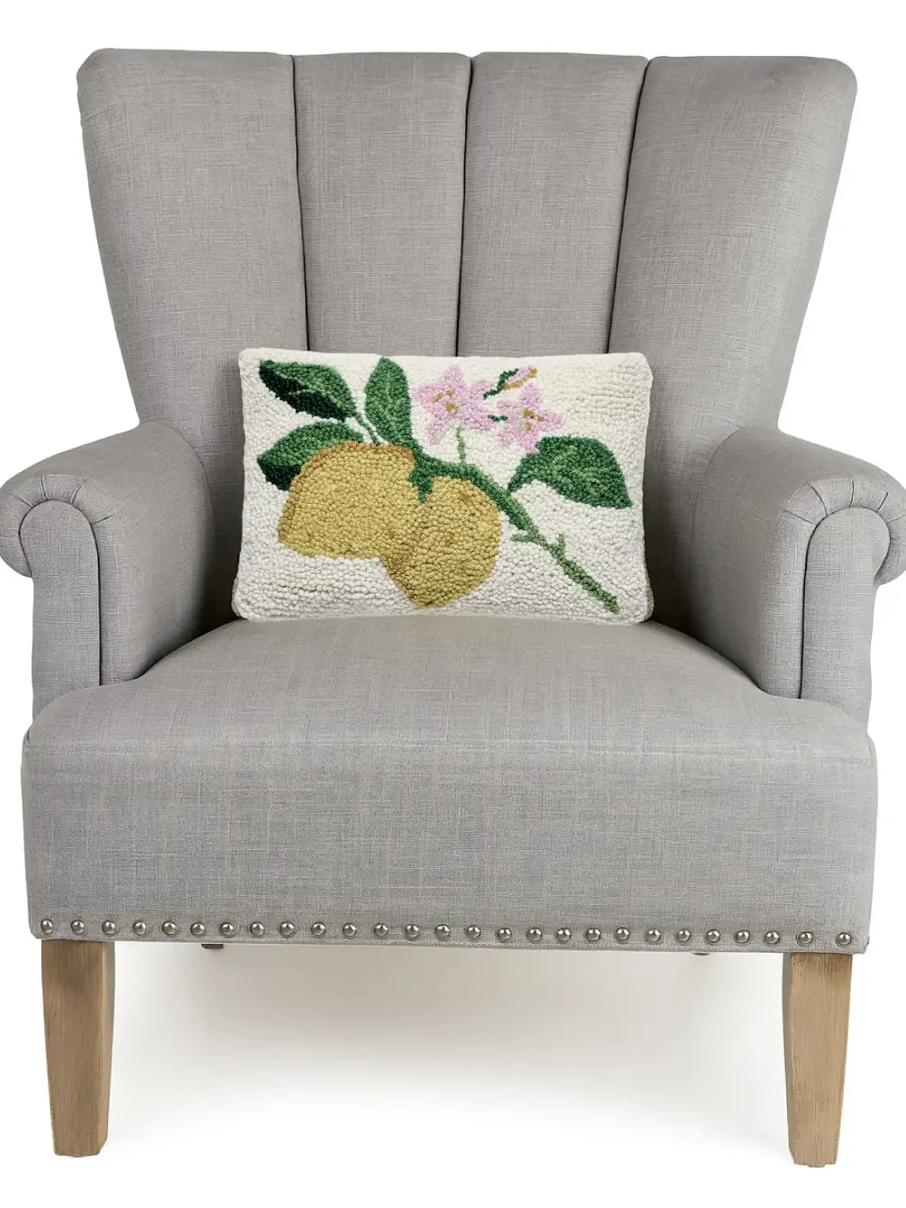 Lemons On A Branch Pillow - Image 2