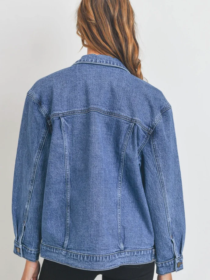 Just Black Denim Lisa Denim Jacket - Image 4