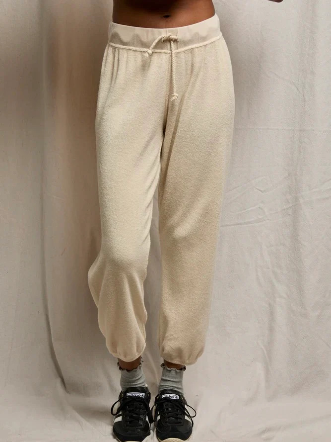 perfectwhitetee Loop Terry Jogger