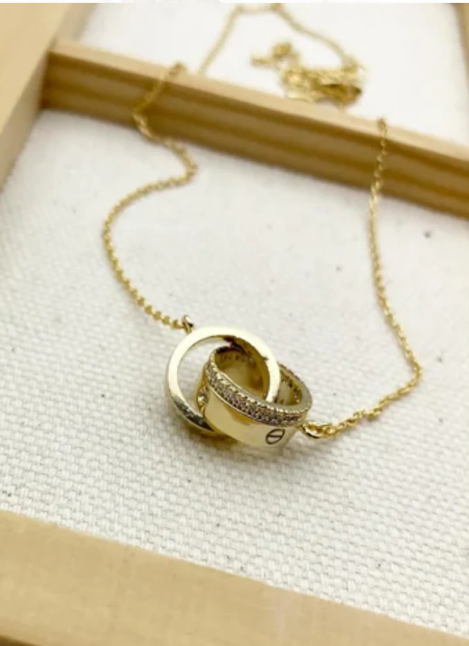 LOVE Estate Interlocking Necklace