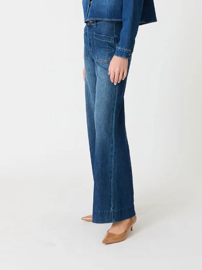Level 99 : Maeve Denim Pant - Image 2