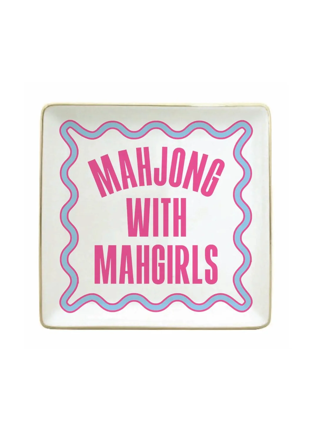 Mahjong Ceramic Tray