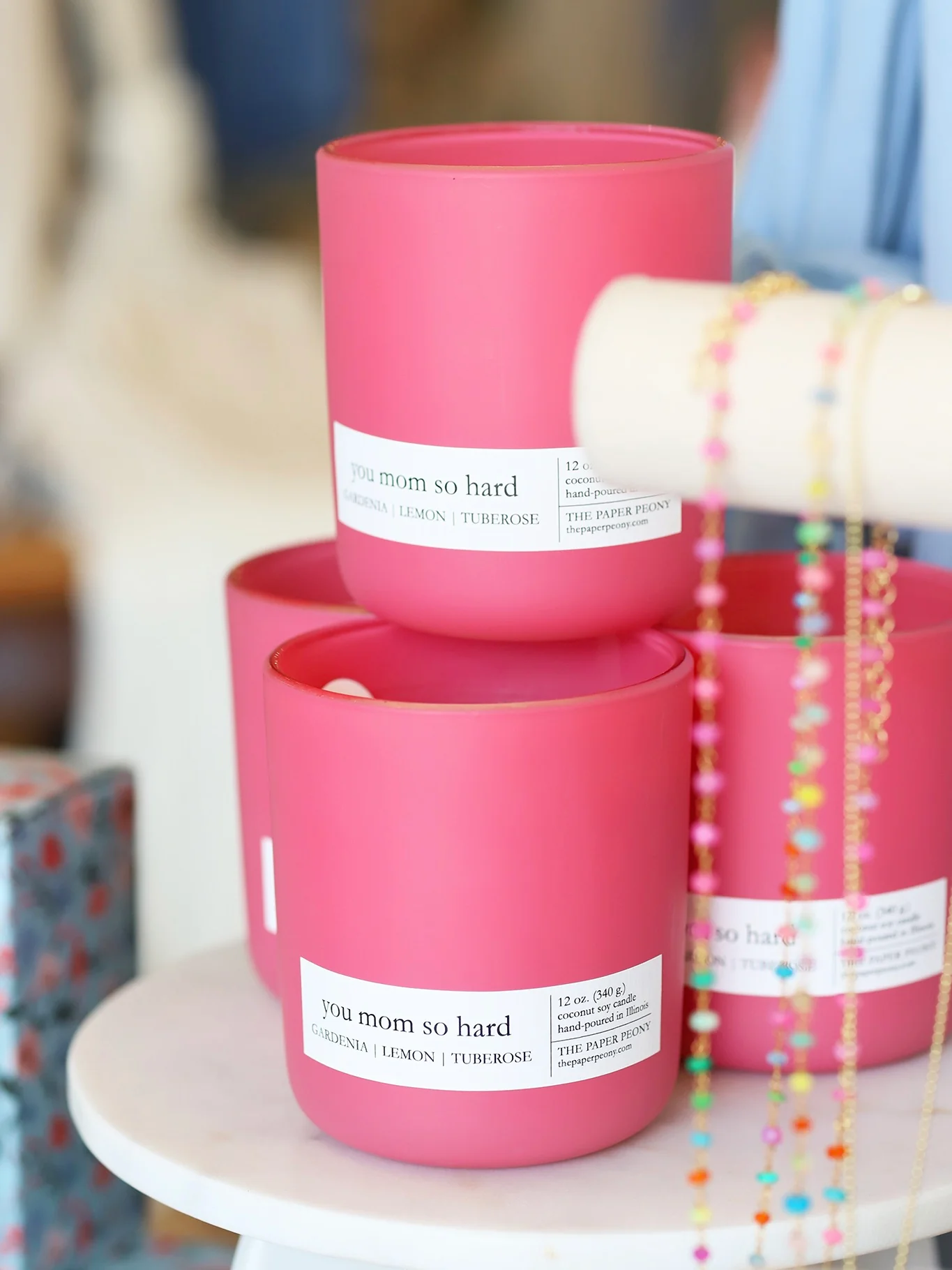 Paper Peony : Soy Matte Candle - Image 4