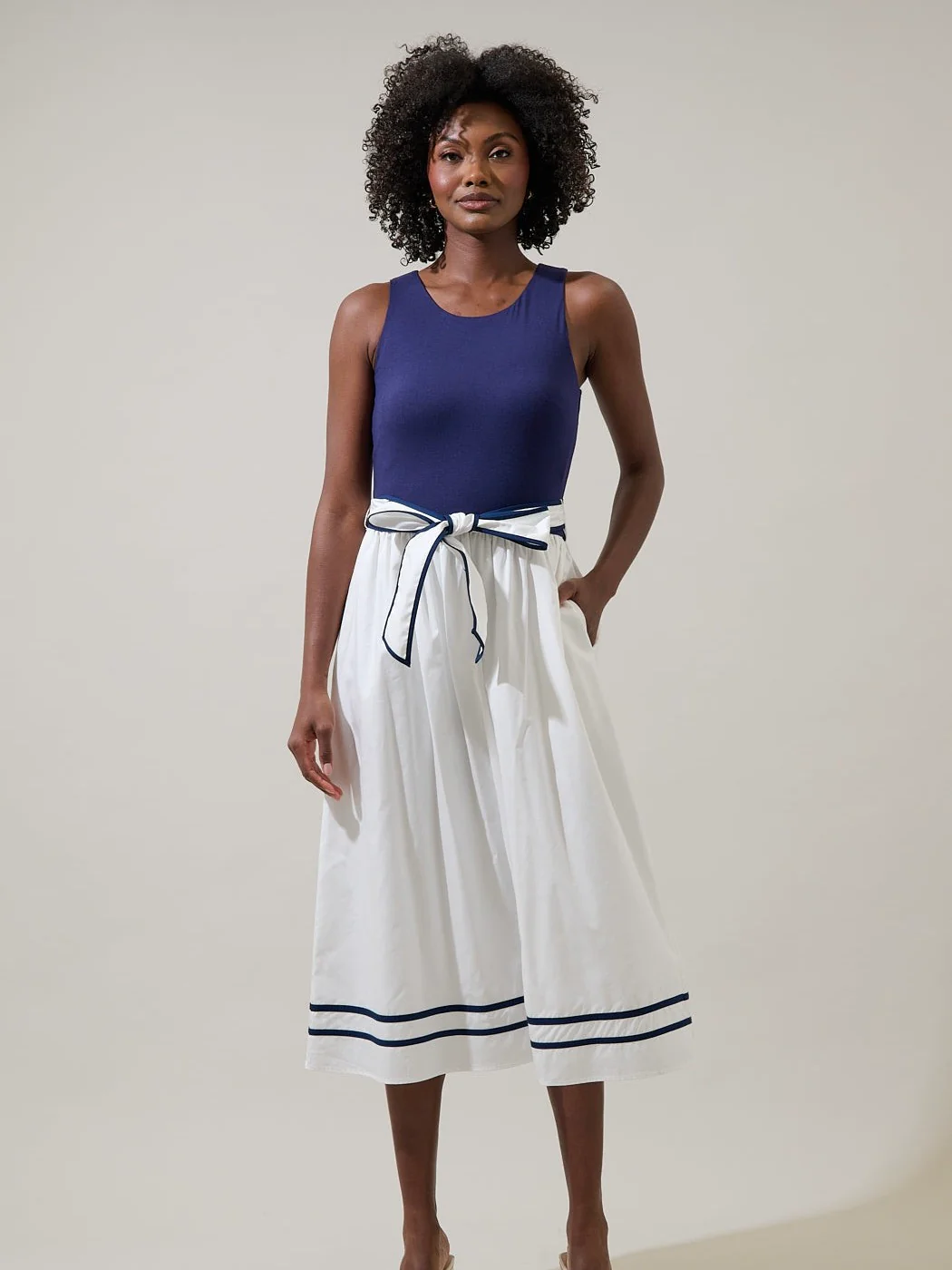 Mavie Color Block Dress