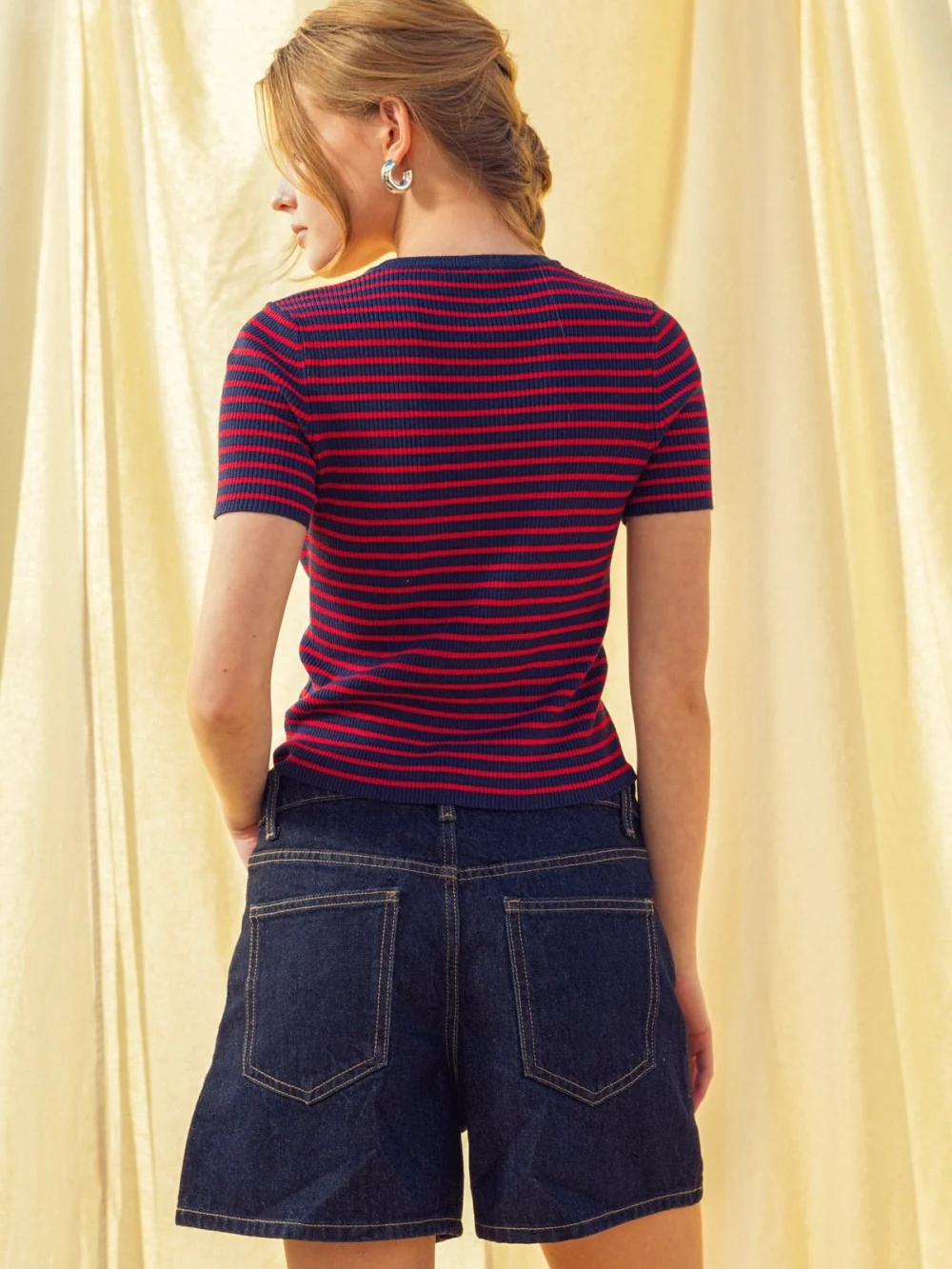 Mini Stripe Tee - Image 5