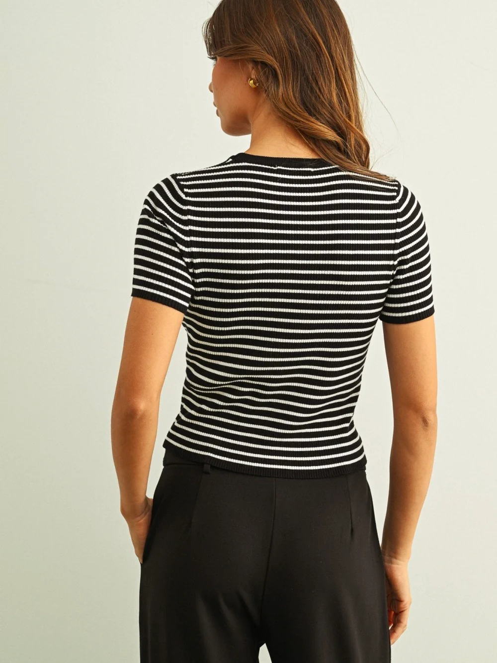 Mini Stripe Tee - Image 6