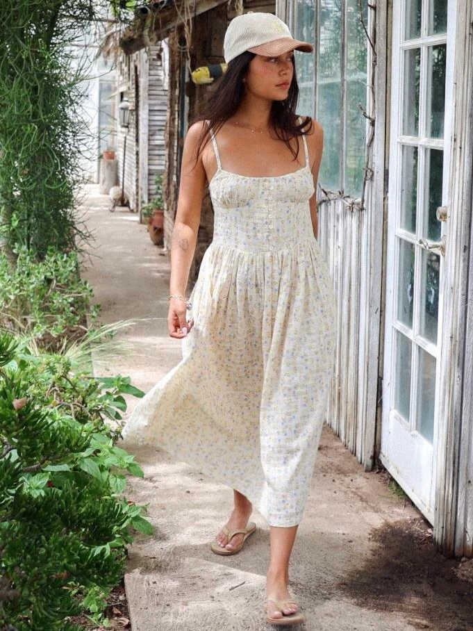 My Kinda Dream Woven Midi Dress