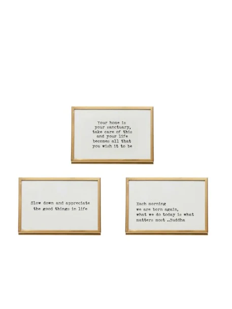 Metal Frame with Saying