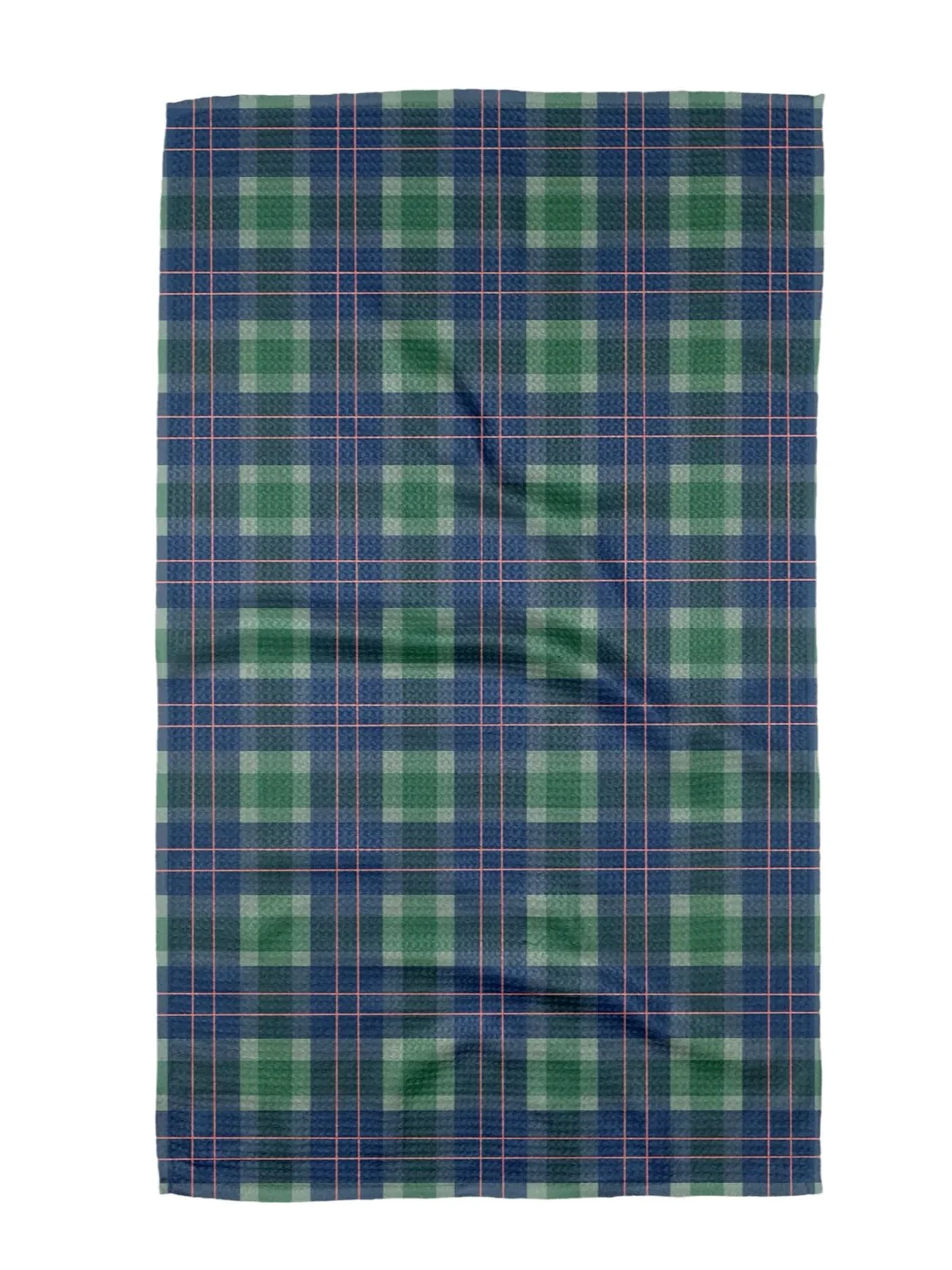 Geometry : Plaid Tea Towel