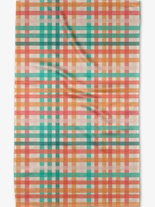 Geometry : Pick Me Gingham Tea Towel