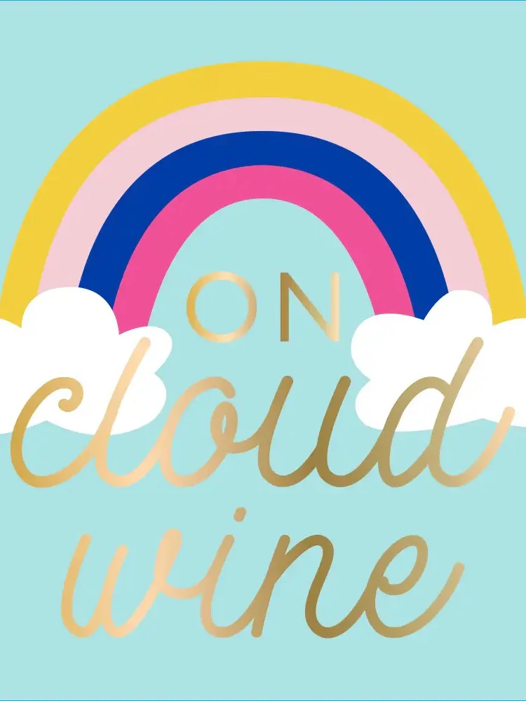 On Cloud Wine Soiree - Sisters Foil Cocktail Napkins