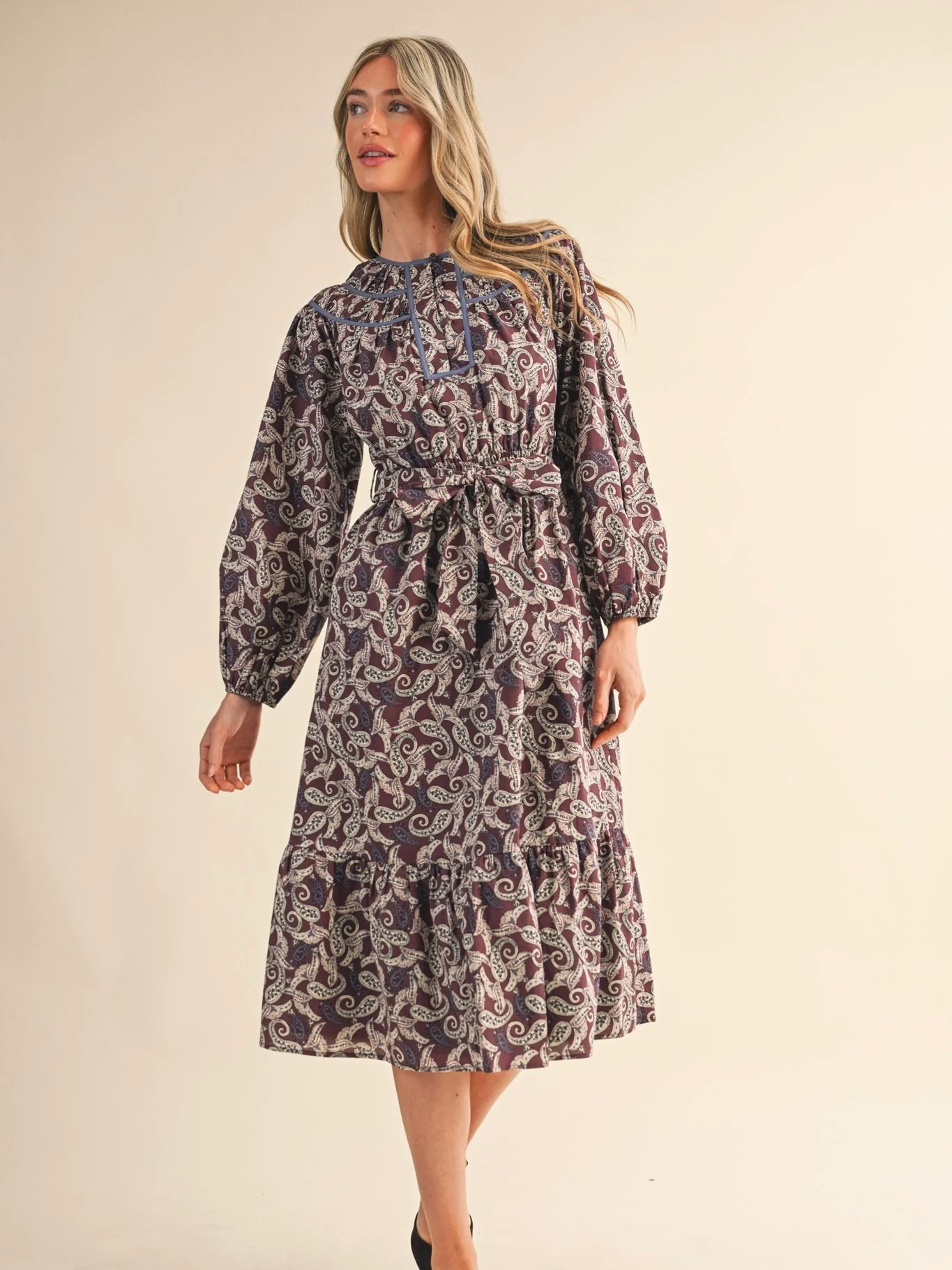 Paisley Paths Dress