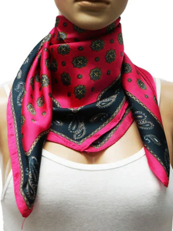 Paisley Silk Scarf