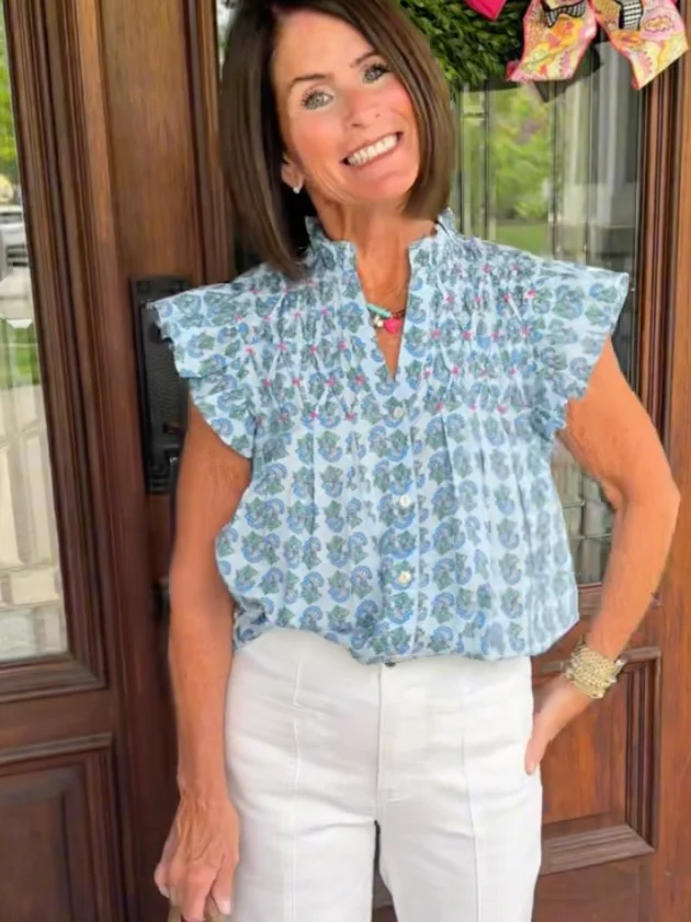 Parker Paisley Top
