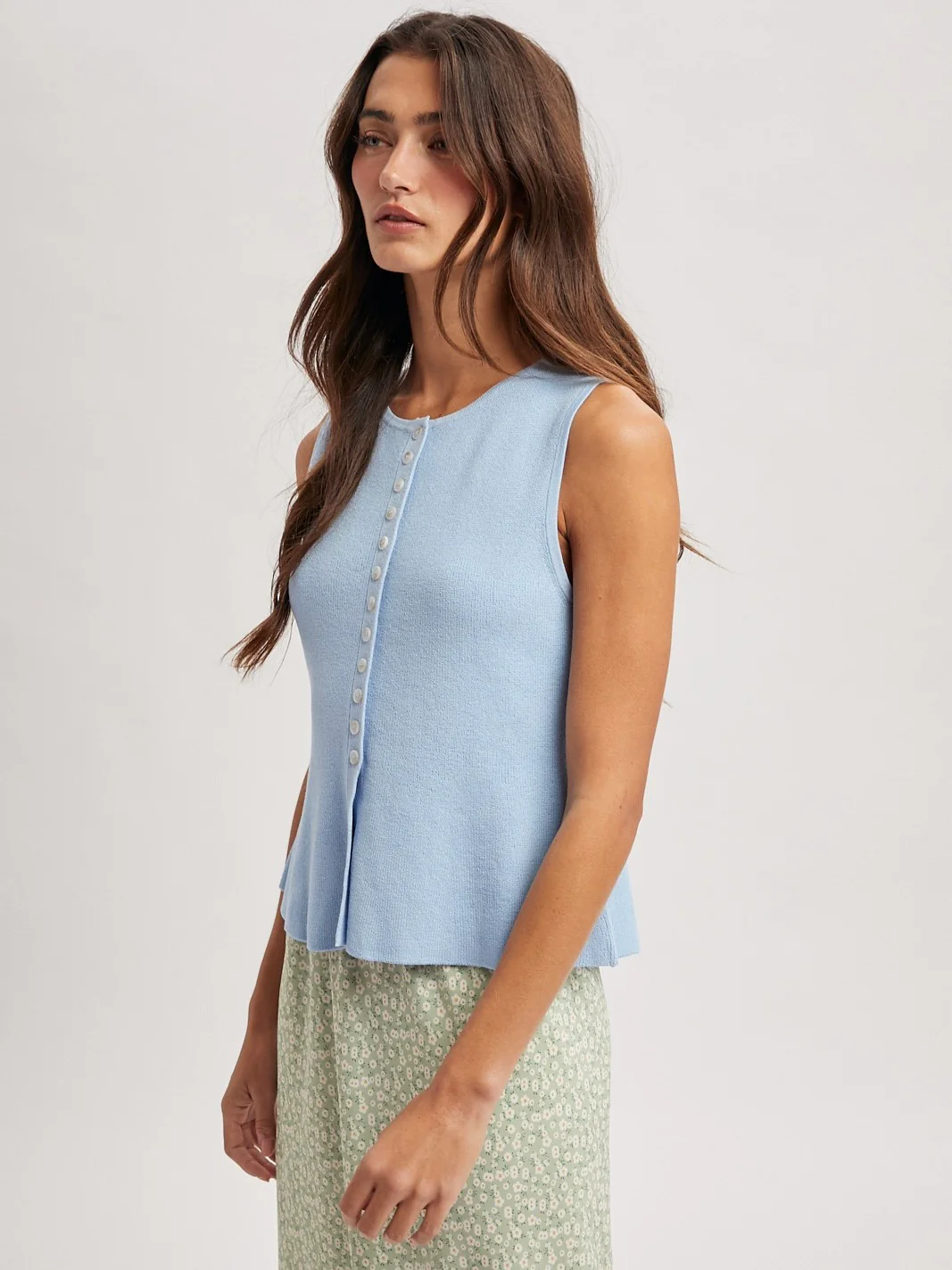 Peplum Knit Top - Image 2