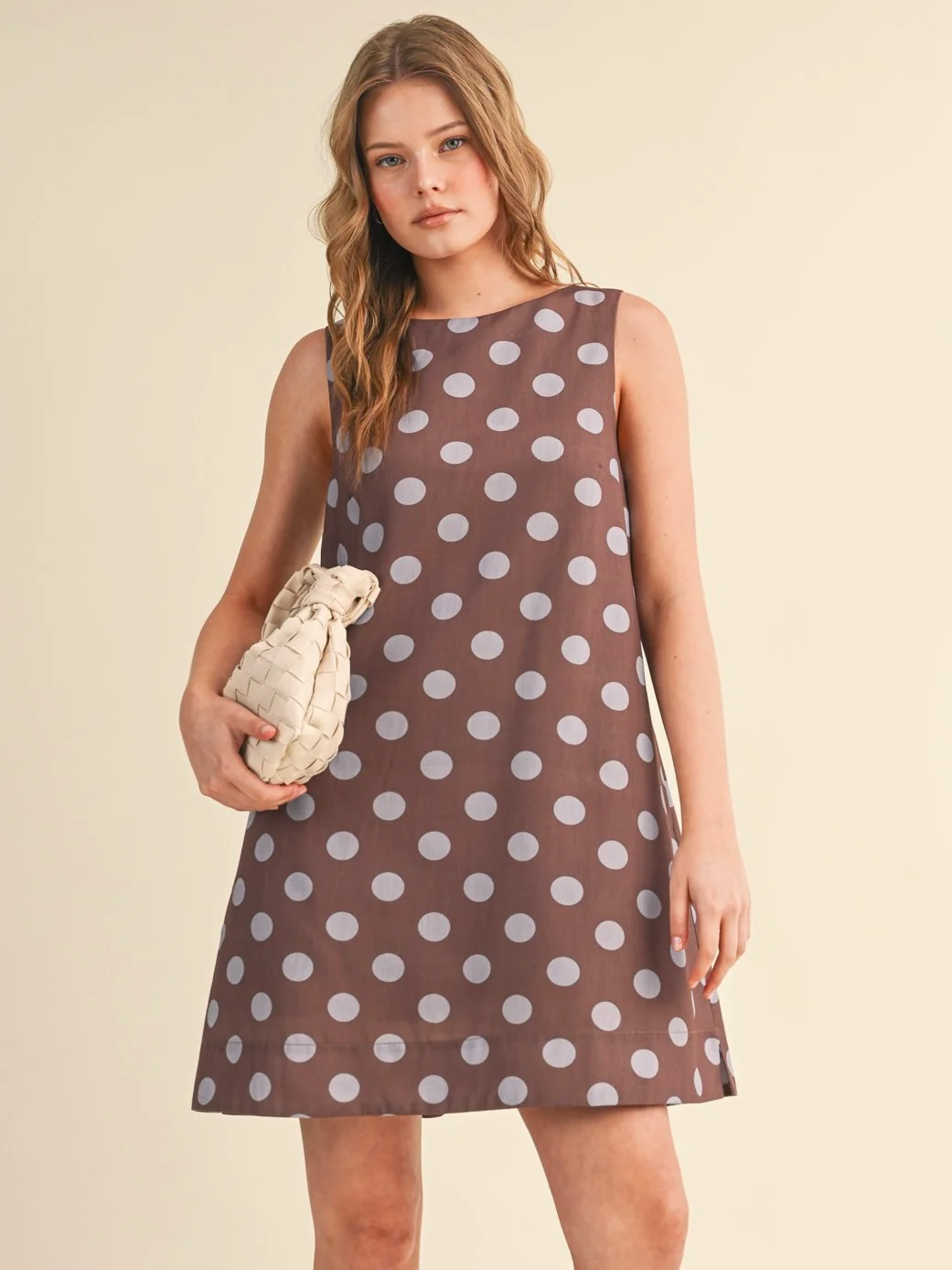 Polka Dot Mini Dress