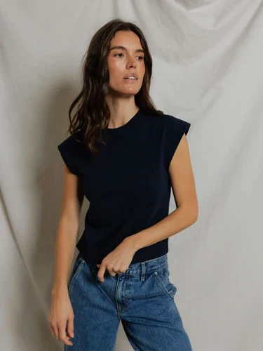 perfectwhitetee Porter Supima Cotton Short Sleeve Tee