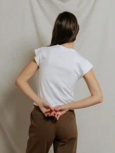 perfectwhitetee Porter Supima Cotton Short Sleeve Tee - Image 4