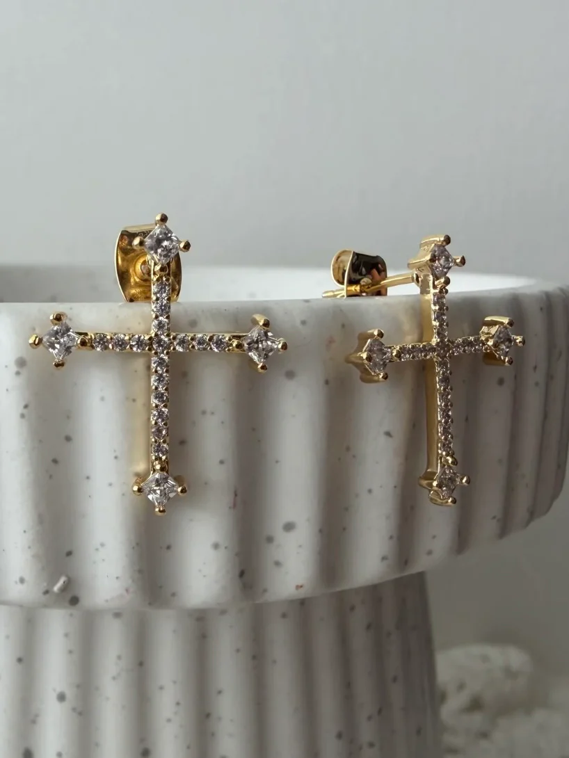 Queen's Cross Earrings