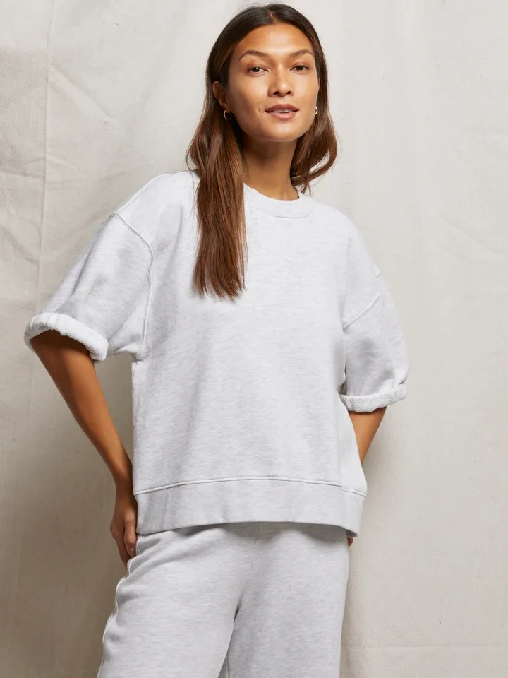 perfectwhitetee Rebecca Puff Sleeve Sweatshirt - Image 3