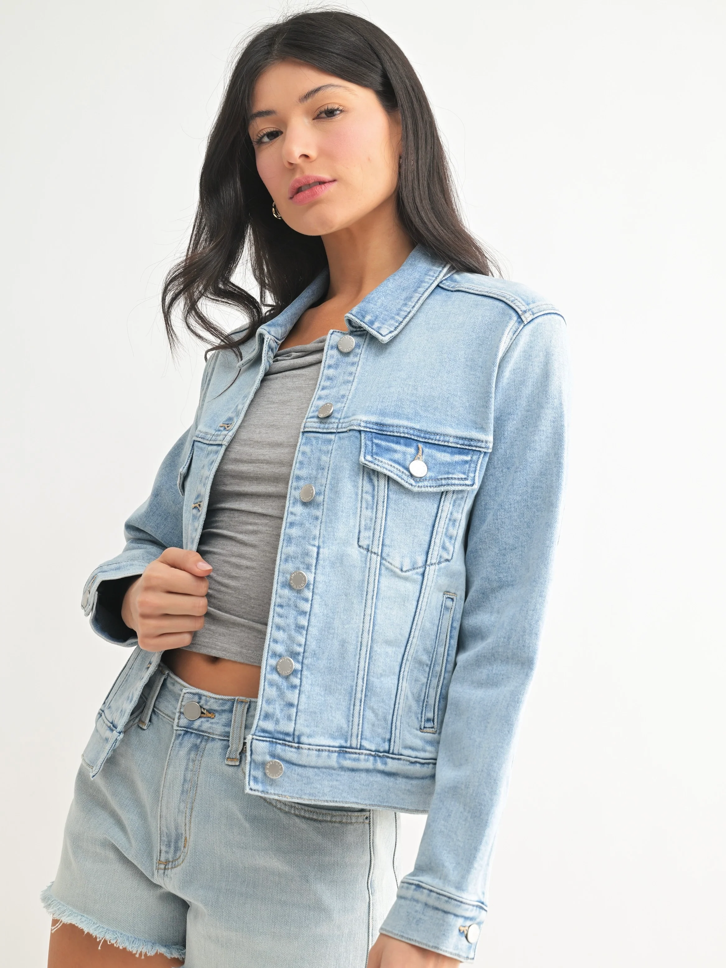 Just USA Jeans Relaxed Classic Jacket - Image 2