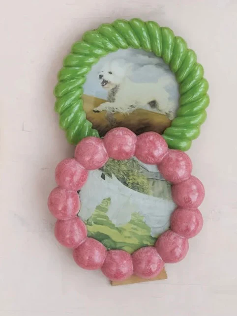 Resin Ball Twisted Photo Frame