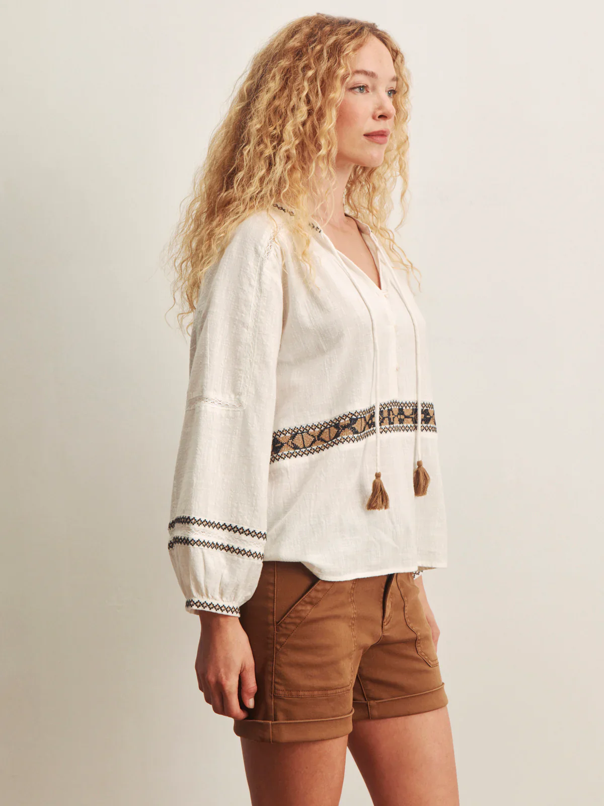 Sanctuary Retreat Embroidered Blouse - Image 2