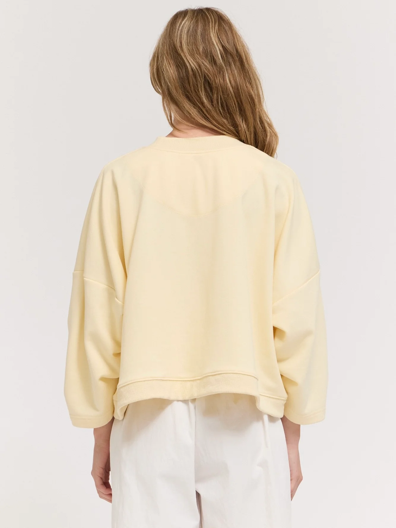 Rib & Terry Crewneck Sweater - Image 3