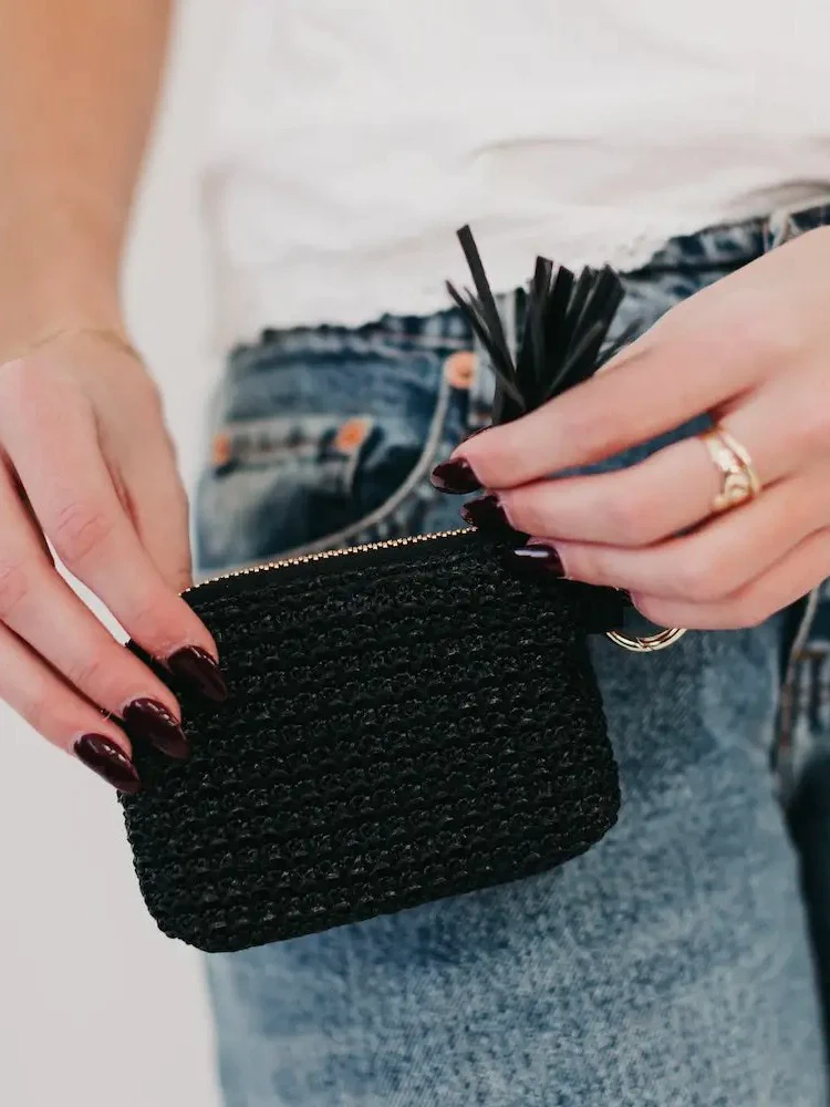 River Raffia Card Holder - Image 2