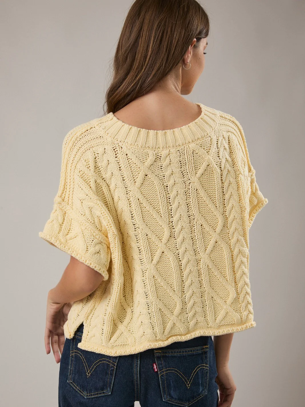 Katie Short Sleeve Sweater - Image 5