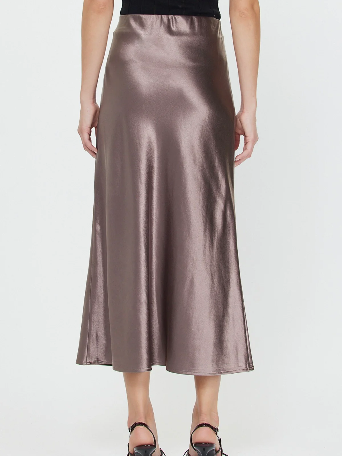 Sadie Satin Skirt - Image 8