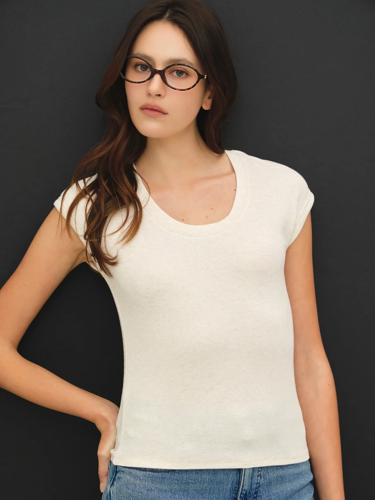 Scoop Neck Modal Top - Image 2
