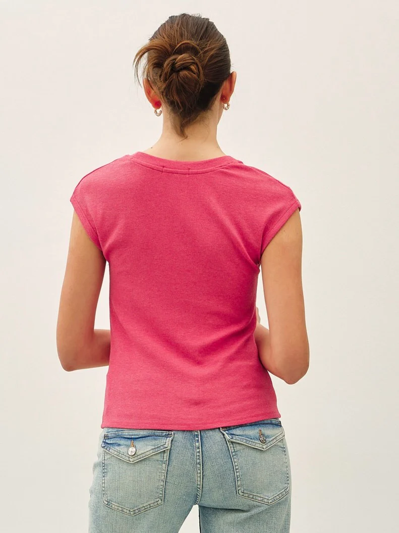 Scoop Neck Modal Top - Image 4