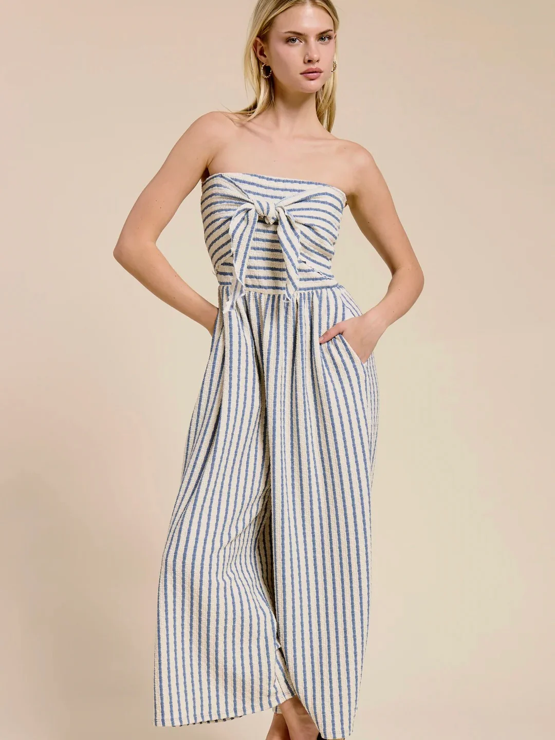 Seville Stripe Jumpsuit