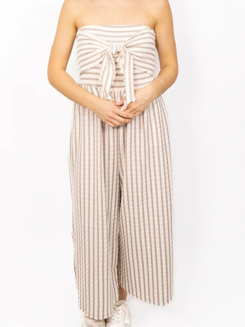 Seville Stripe Jumpsuit - Image 2