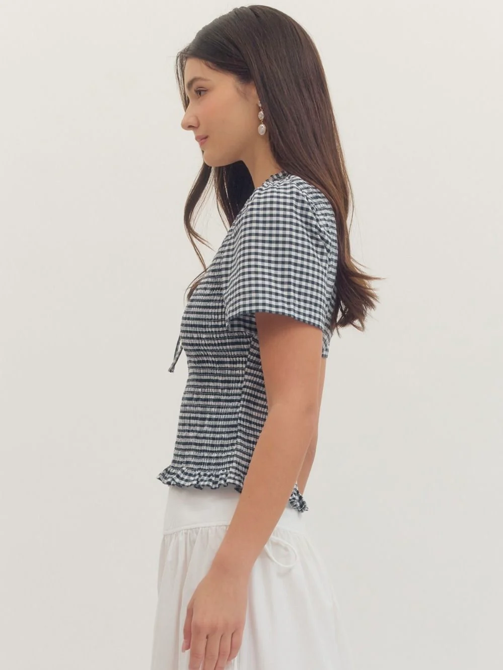 Sibyl Smocked Top - Image 3