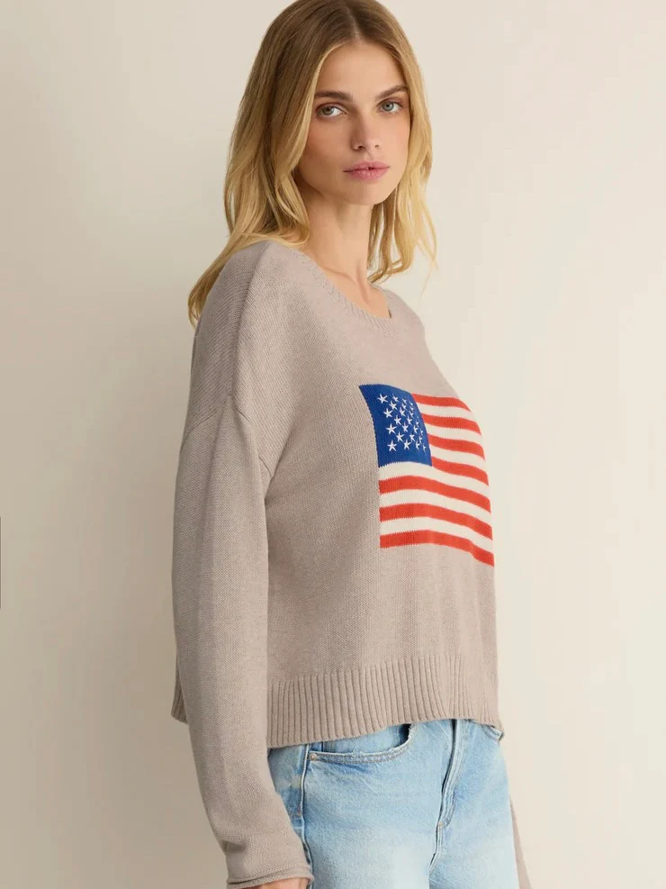 Z Supply Sienna Patriot Sweater - Image 2