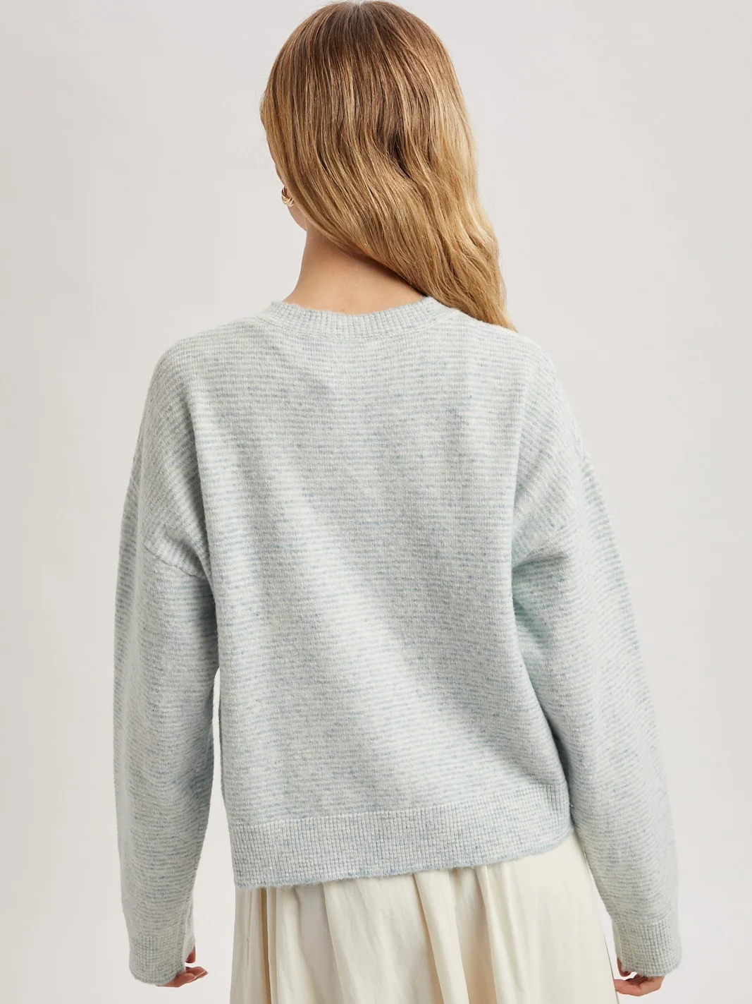 Skinny Stripe Cardigan - Image 8