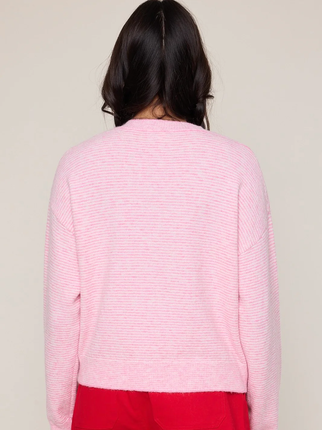 Skinny Stripe Cardigan - Image 9