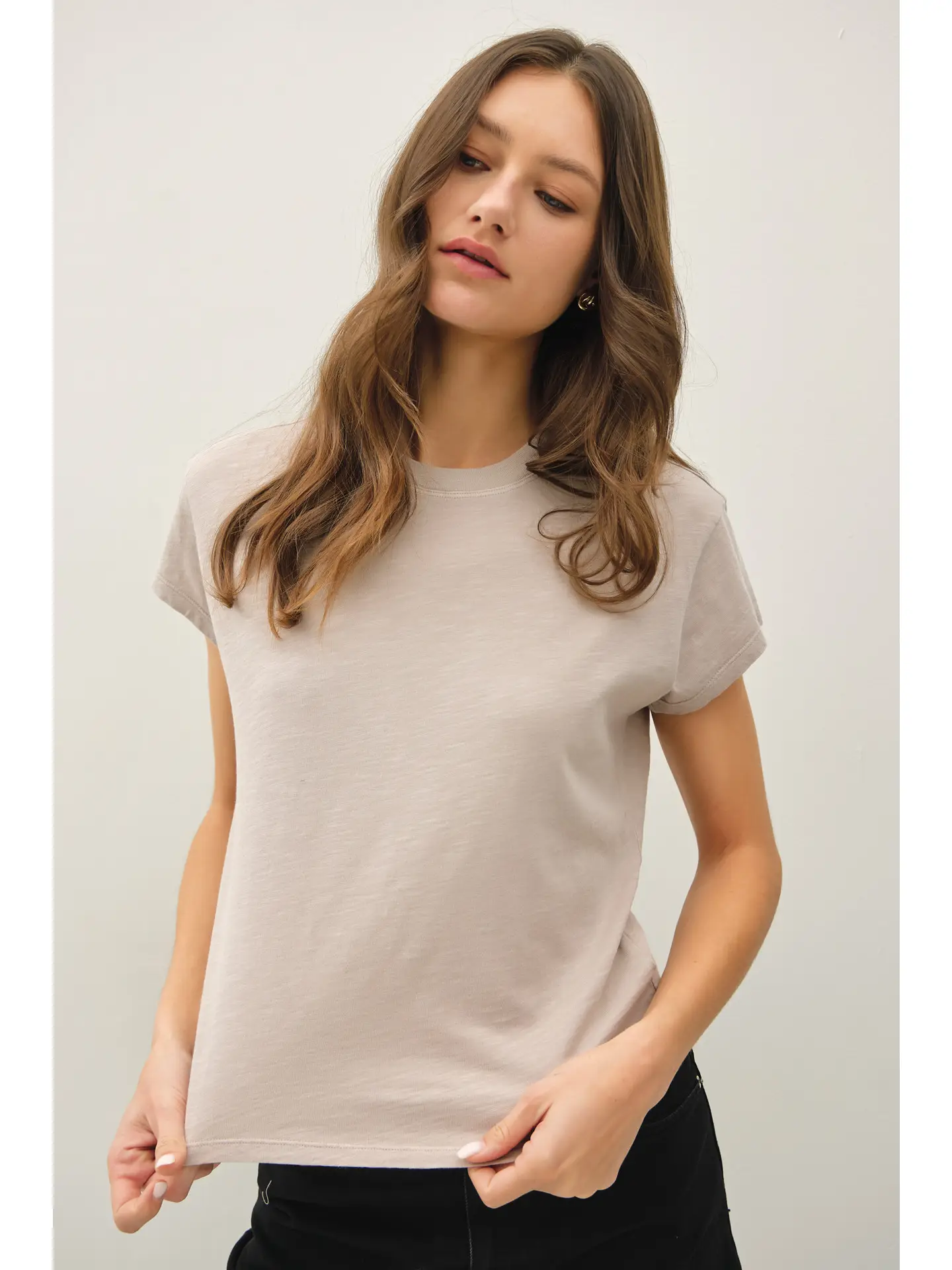 Slim Fit Crewneck Tee - Image 2