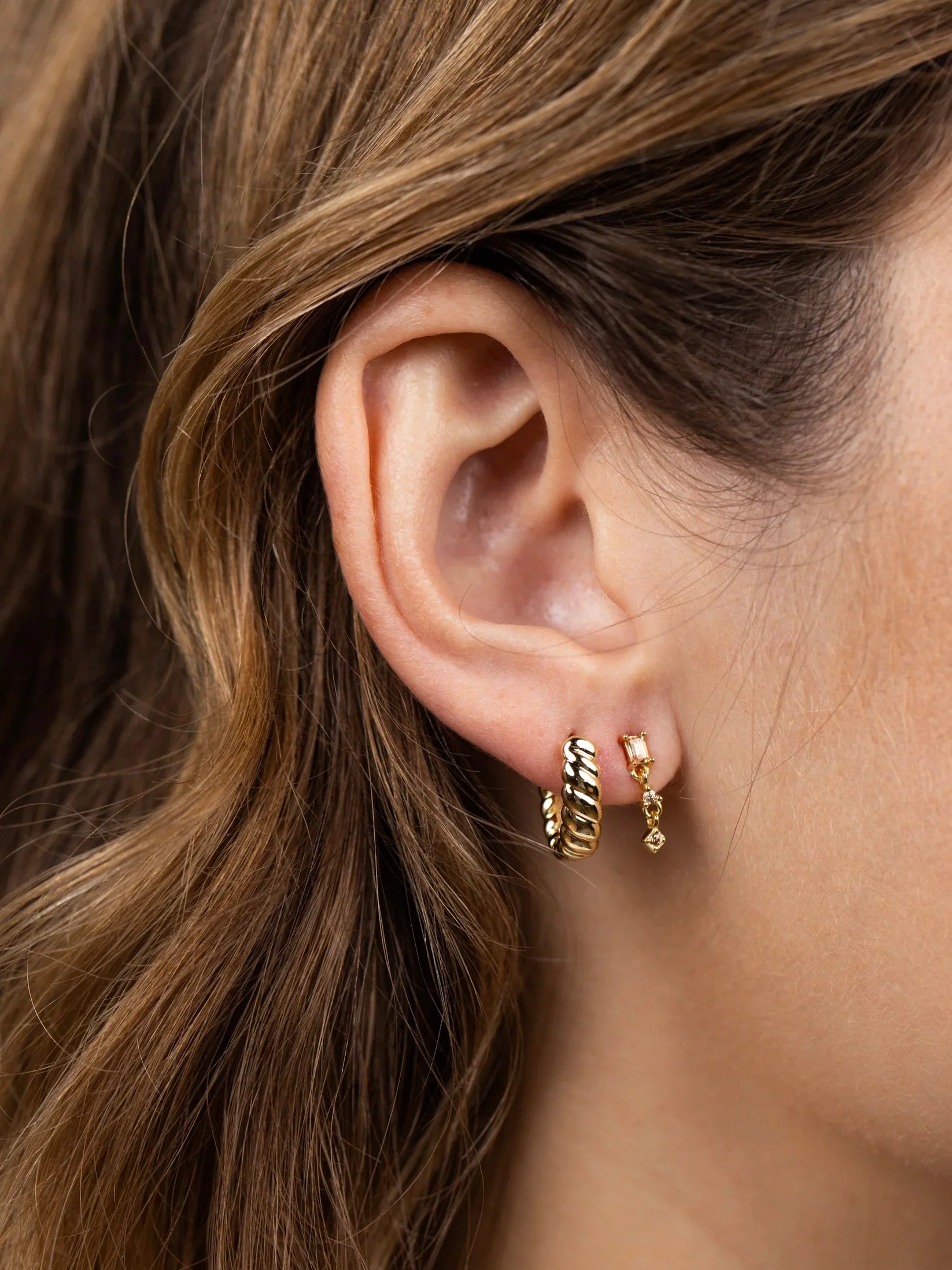 JaxKelly Small Channel Hoops - Image 3