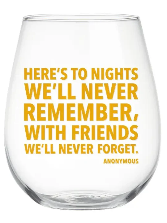 Soiree Sisters Stemless Wine Glass - Image 3