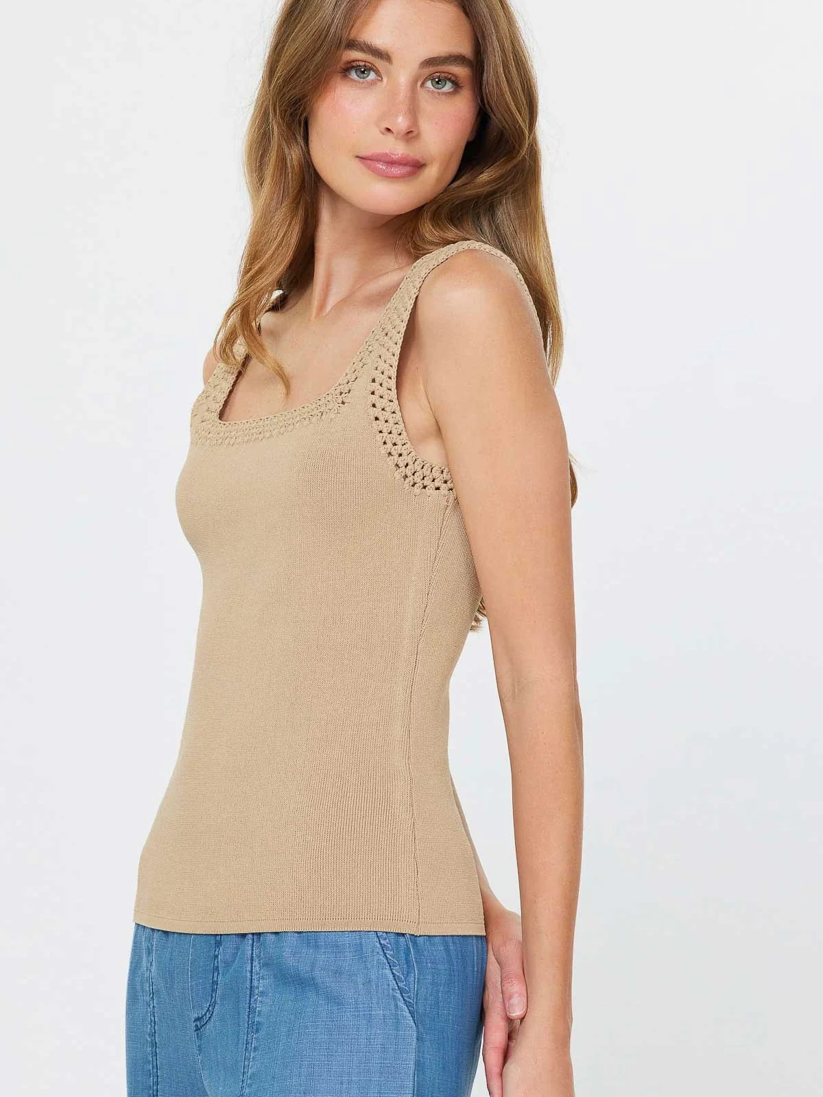 Cyndi Sweater Tank Top - Image 4