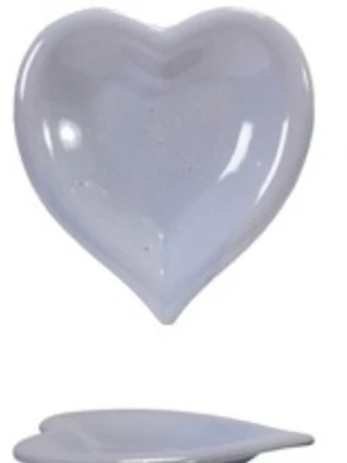 Stoneware 7x6 Heart Dish - Image 3