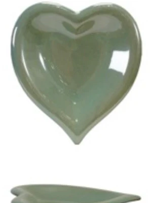 Stoneware 7x6 Heart Dish - Image 4