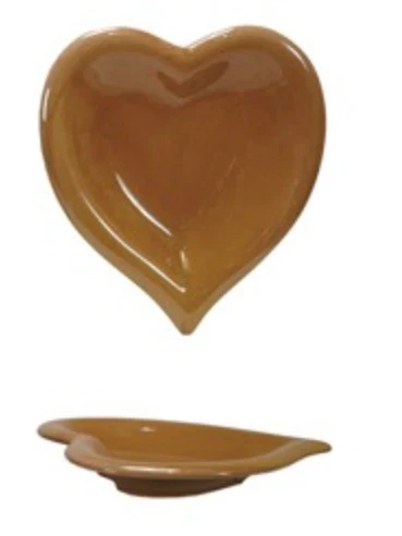 Stoneware 7x6 Heart Dish - Image 5