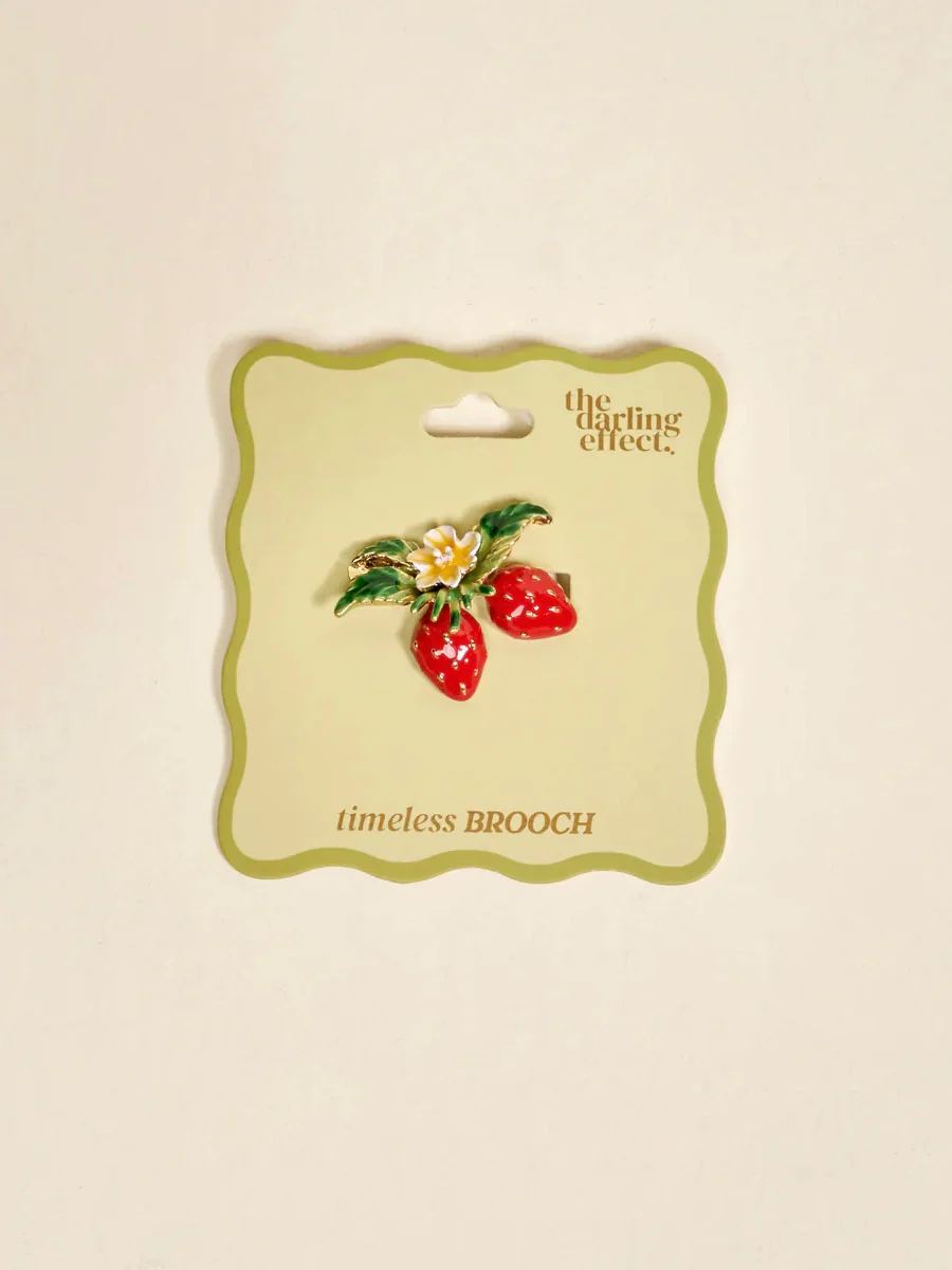 Strawberry Brooch - Image 2